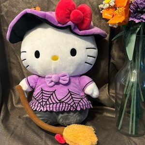 Kidrobot x Sanrio Halloween Witch Hello Kitty 14 inch Plush